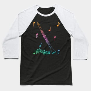 Musical Clarinet Baseball T-Shirt